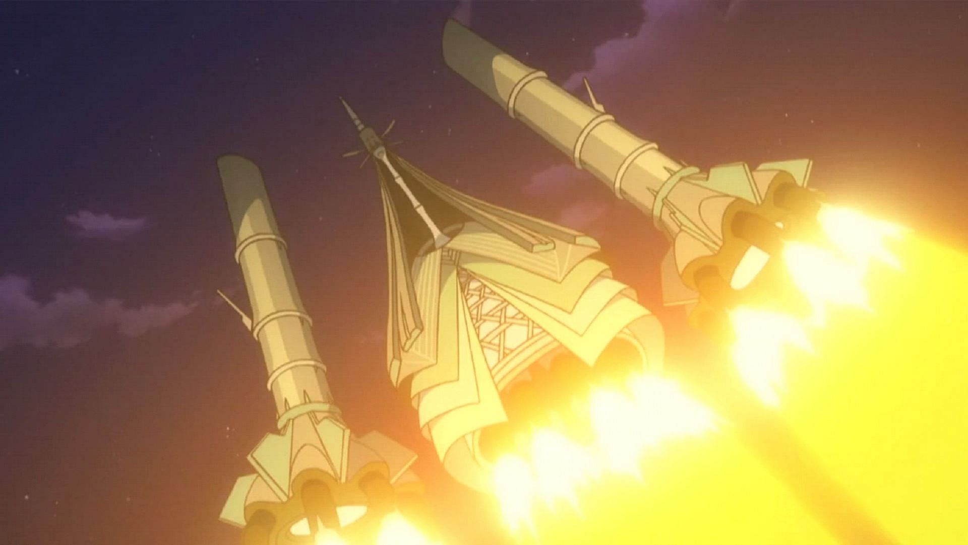Celesteela in the anime (Image via The Pokemon Company)